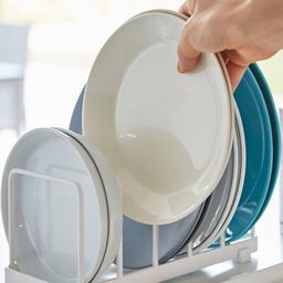 Arhat Organizers White Plate Rack Organisers-image-13