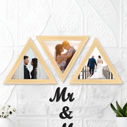 Art Street Beige & Black 2 to 4 Pieces MDF Wall Photo Frames-25