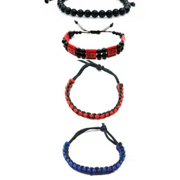 Dynamic Retail Global Men 4 Wraparound Bracelet-5