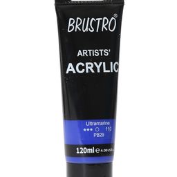 Brustro Artists Acrylic Ultramarine Blue - 120 ml-16