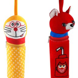 SS Impex Milk bottle cover My New Born Premium Bottle Cover Pack of 2 Yellow Red-22
