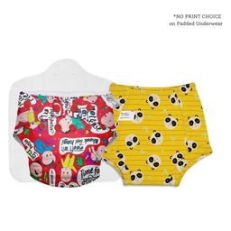 SuperBottoms NEW UNO Freesize Cloth Diaper  Washable & Reusable cloth diaper Comes with cloth diaper insert Pack of 1 Padded Underwear-7