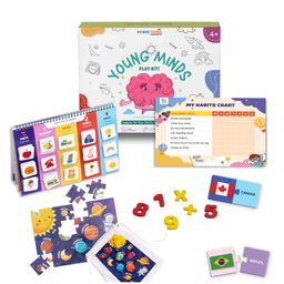 Young Minds Play Kit - Educational Toys Box for Kids 4 Year and Above - Multicolour-26