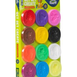 Linc Kolor World Dough Modeling Dough 25 g , 12 Colors-7
