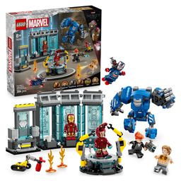 LEGO Marvel Iron Man's Laboratory: Hall of Armor with Minifigures 384 Pieces - 76315-image-22