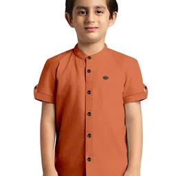 BAESD Boys Comfort Micro Checks Semi Sheer Casual Shirt-image-20