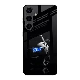 QRIOH Car In Dark Printed Samsung Galaxy S24 5G Silicone Back Case-image-48