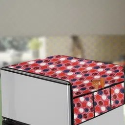 The Furnishing Tree Pink Plastic Refrigerator Cover-image-83