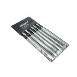 A.D INTERNATIONAL Stainless Steel Wax Carver Set Double-Ended with Storage Pouch, Y1-PRY8-NZXE (Set of 6)-25