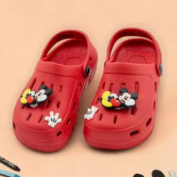 Disney By Yellow Bee Boys Mickey Mouse Rotating 3D Charm Clogs-image-56