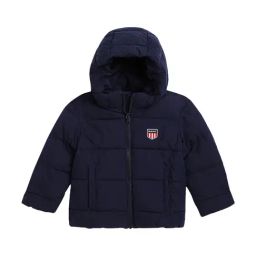 GANT Kids Navy Quilted Jacket-image-42