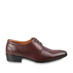 Mochi Men's Cognac Shoe Lace-up-image-99