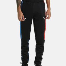Puma Motorsport Black Slim Fit Trackpants-image-60