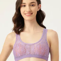 Leading Lady Purple Non-Padded Bralette Bra-picture-23