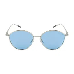 Opium Blue UV Protection Oval Sunglasess for Women-image-44