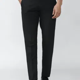 Van Heusen Black Slim Fit Trousers-picture-33