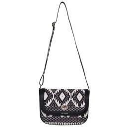 BELWABA Black Printed Small Sling Handbag-image-31