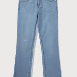 Gini & Jony Boys Blue Washed Jeans-image-35