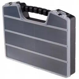 RS PRO 9 Cell Black PP Compartment Box, 50mm x 320mm x 250mm Model No 8386523-image-57