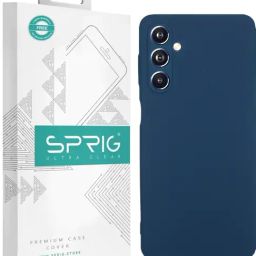 Sprig TPU Matte Back Cover for Samsung Galaxy F54 5G (Blue)-image-88