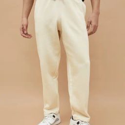 Smileyworld Beige Relaxed Fit Trackpants-image-90