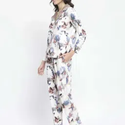 madame m secret MSECRET Multicolored Print Pyjama Set image 3