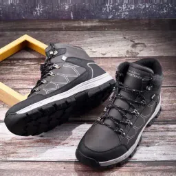 Bacca Bucci Men's WILD TRACK Grey Casual Boots-image-31