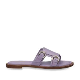 Bagatt Women's Goldy Purple Casual Sandals-image-7