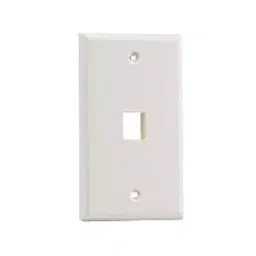 PANDUIT Faceplates VERTICAL FACEPLATE, 1 MODULE, WHITE, NK1FNWH-picture-8