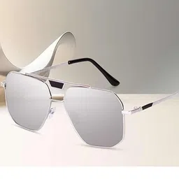 Arzonai Unisex Black UV Protected Lens Plastic Sunglasses-image-90