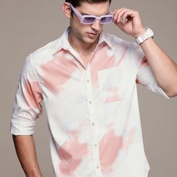 WROGN Men Tie & Dye Casual Shirt-image-40