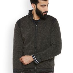 Duke Men Charcoal Grey Solid Sweatshirt-image-53
