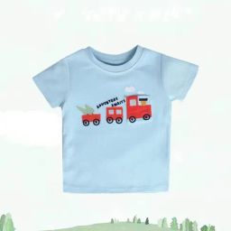 MINIKLUB Blue Baby Boys Short Sleeve T-Shirt-image-17
