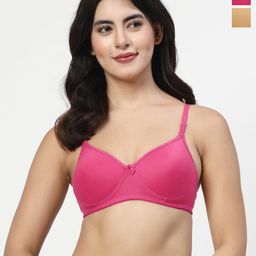 LILYWomen pack of 2 Bra Full Coverage Lightly Padded-picture-20