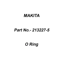Makita Black Rubber O Ring Size 16 for HR2020, Part No 213227-5-image-24