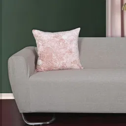 Ode & Cleo Pink Set of 2 Square Cushion Covers image 2