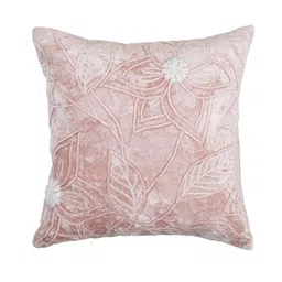 Ode & Cleo Pink Set of 2 Square Cushion Covers image 3