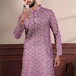 PulseIQ Men Multi Linen Kurta Sets-picture-30