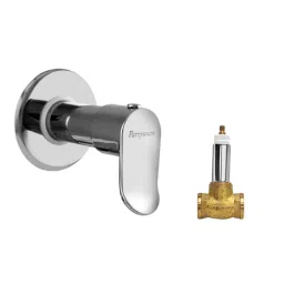 Parryware Alpha Brass Chrome Finish Single Lever Diverter with Concealed, G2783A1+G5052A1-image-5