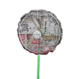 RC NETTING SOLUTIONS Industrial Fan Safety Net Cover for Finger Protection Black Suitable Fan Size 450 mm, RC- NET07-34