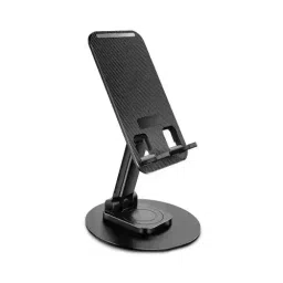Generic Mobile Holder 360° Rotating Angle Adjustable Height Black, HoldingS-6