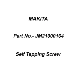 Makita Self Tapping Screw Size ST2.2x8 for ST2.2X8, Part No JM21000164-35