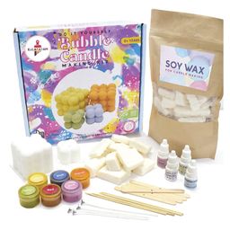 Kalakaram Bubble Candle Making Kit - Multicolor-27
