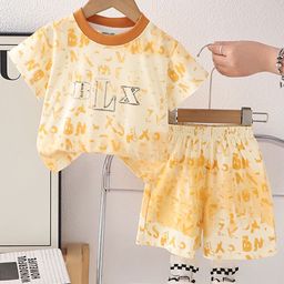 INCLUD Boys Printed T-shirt with Shorts-42