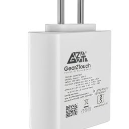 GearZTouch 45W GaN Charger, Type C PD 3.0 Port with QC & PD Technology image 3