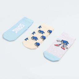 max Boys Pack Of 3 Patterned Ankle Length Socks-image-41