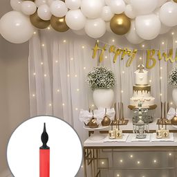 Special You 69-Pcs White Balloon & Light Happy Birthday Dcor-image-77