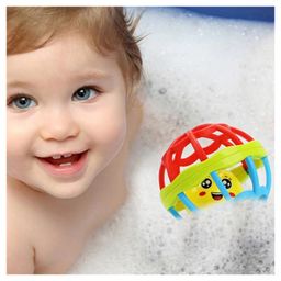 ARCADE TOYS Ball N Dumbbell Shaped Rattle & Teether for Kid(Pack of 2) - Colour may vary image 4