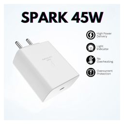 GearZTouch 45W GaN Charger, Type C PD 3.0 Port with QC & PD Technology image 4