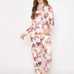 MSECRET Multicolored Print Pyjama Set-27